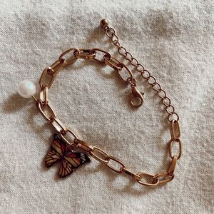 Butterfly Chain Bracelet
